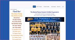 Desktop Screenshot of flamesfastpitch.com